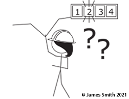 Anna pulls the Andon cord