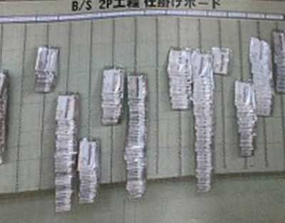 factory floor reorganized