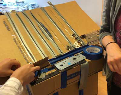 factory floor before