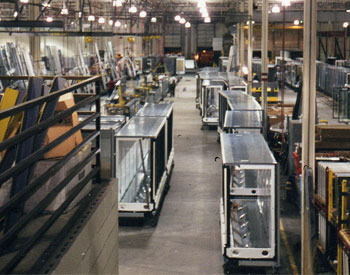 factory floor before